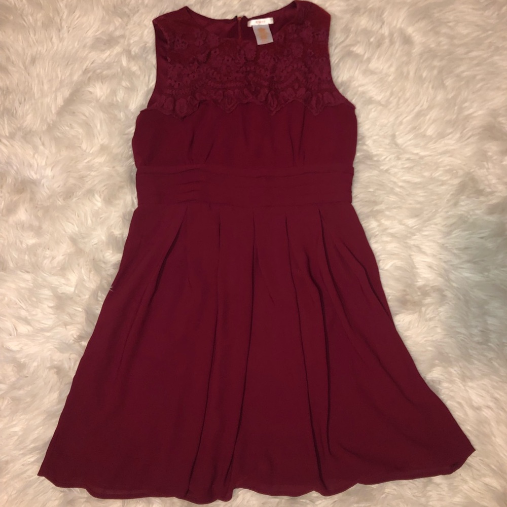 Maroon Semi-Formal dress